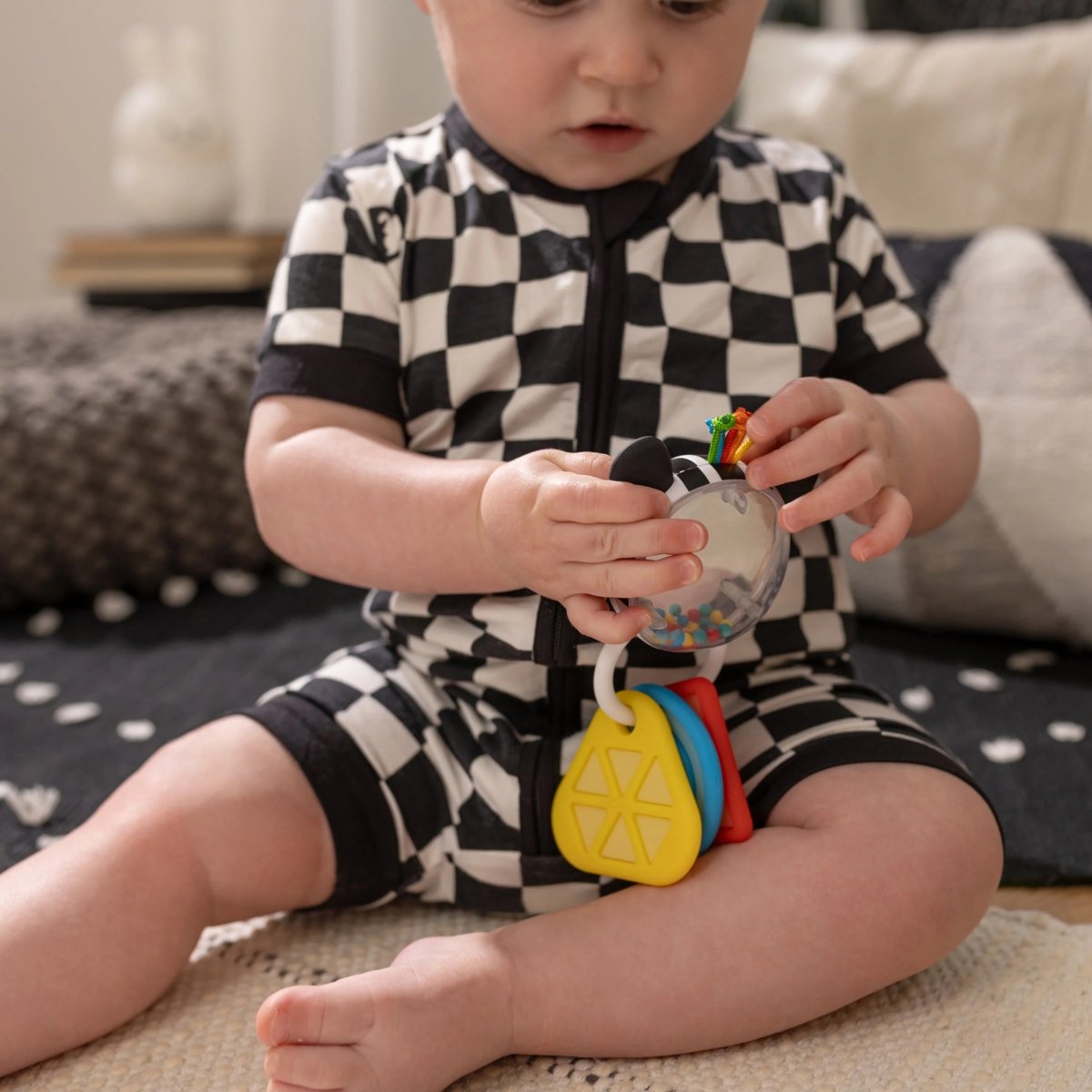 BABY EINSTEIN™ SHAKE - A - SHAPE ZEN TEETHER TOY - Premium for Kids in Qatar | Toysaro.com