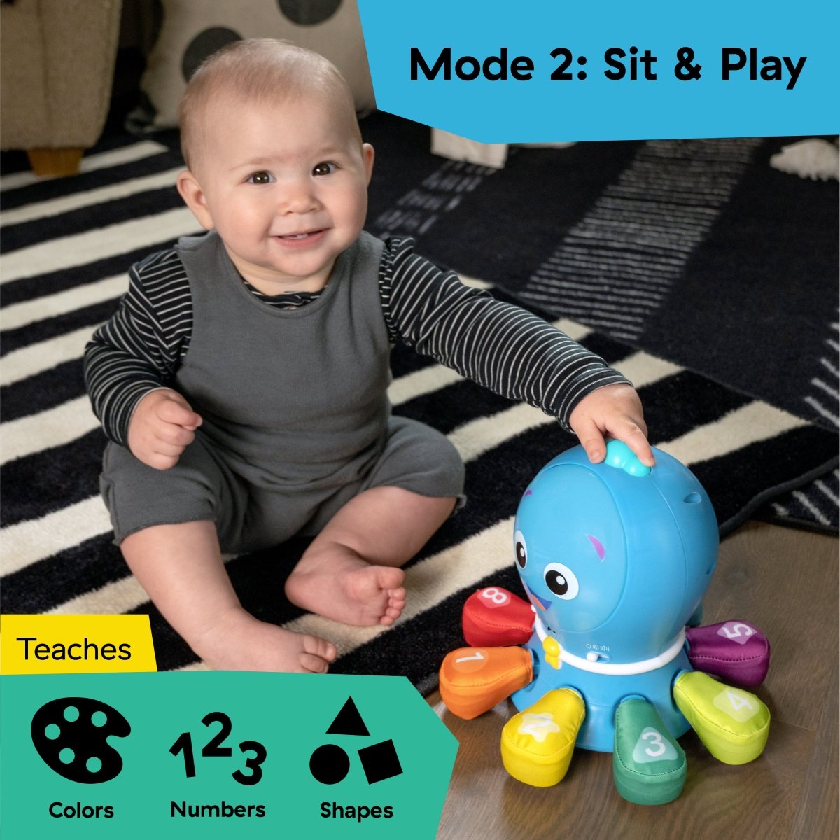 BABY EINSTEIN™GO OPUS GO CRAWL AND CHASE ACTIVITY TOY - Premium for Kids in Qatar | Toysaro.com