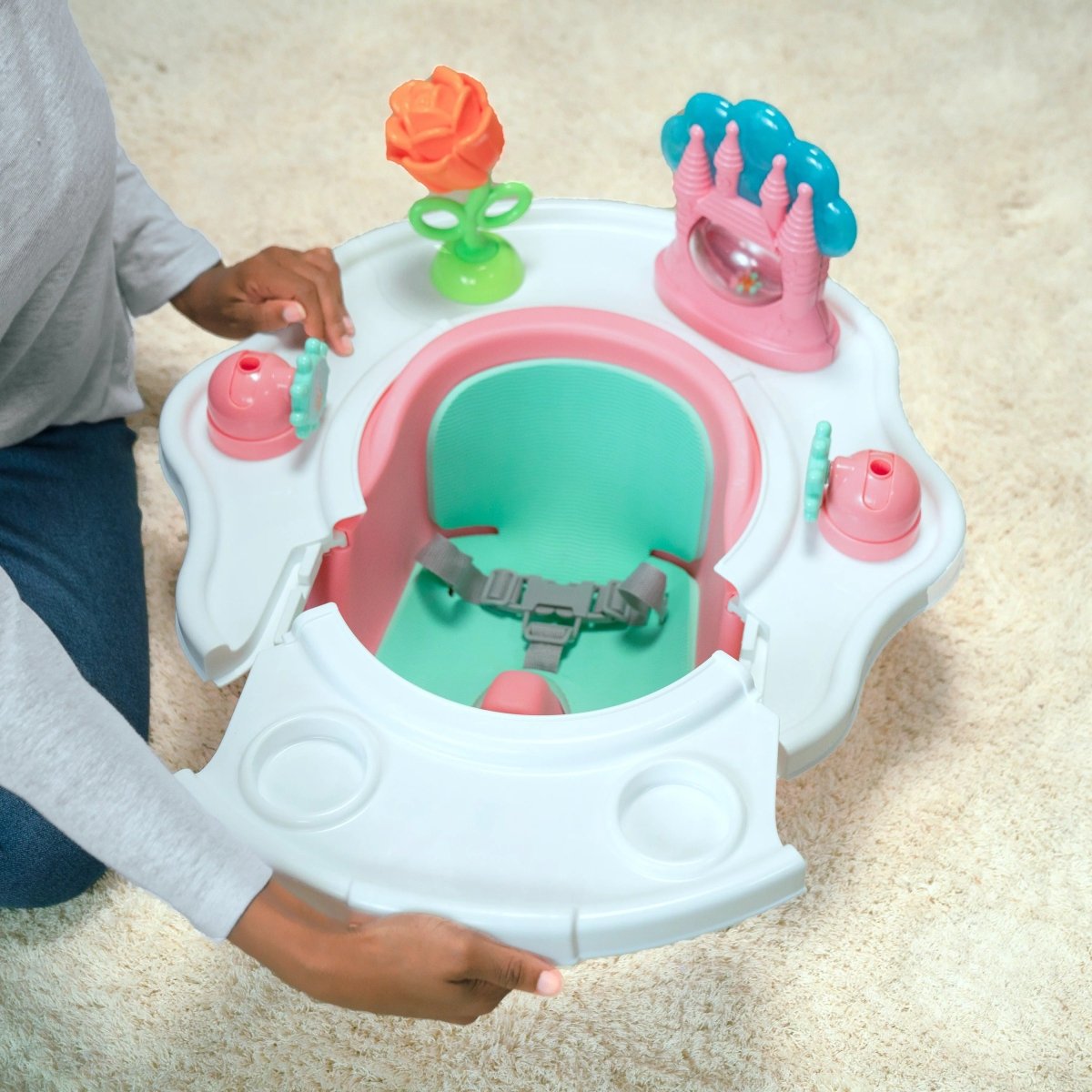 BRIGHT STARTS™ DISNEY PRINCESS SUPERSEAT 3 - IN - 1 SEAT - Premium for Kids in Qatar | Toysaro.com