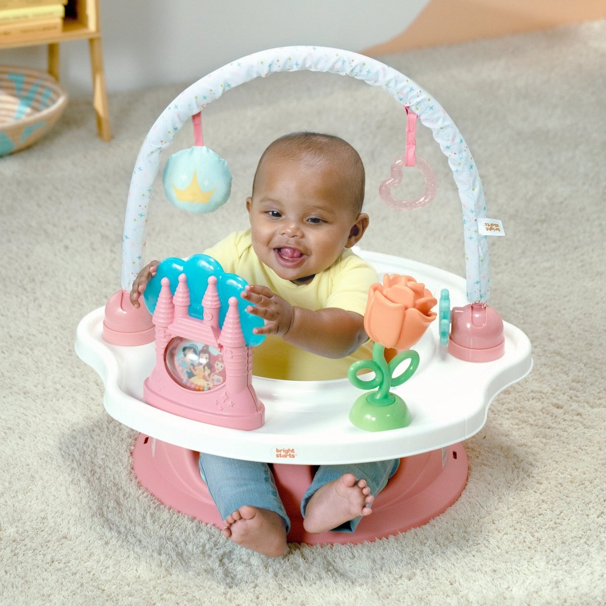 BRIGHT STARTS™ DISNEY PRINCESS SUPERSEAT 3 - IN - 1 SEAT - Premium for Kids in Qatar | Toysaro.com