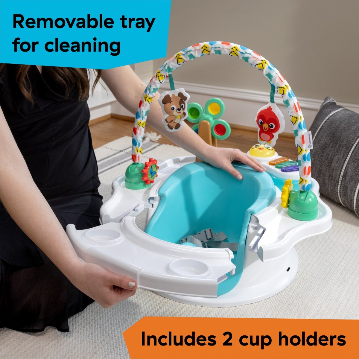 BABY EINSTEIN™ SUPERSEAT TOUCH OF TUNES 3 - IN - 1 SEAT - Premium for Kids in Qatar | Toysaro.com