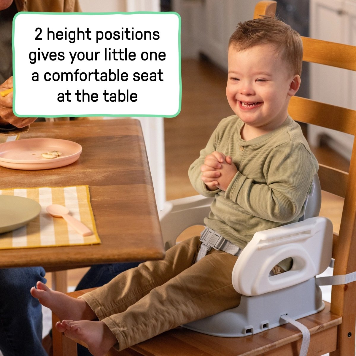 INGENUITY™ COMFORT FOLDING BOOSTER SEAT TEAL - Premium for Kids in Qatar | Toysaro.com