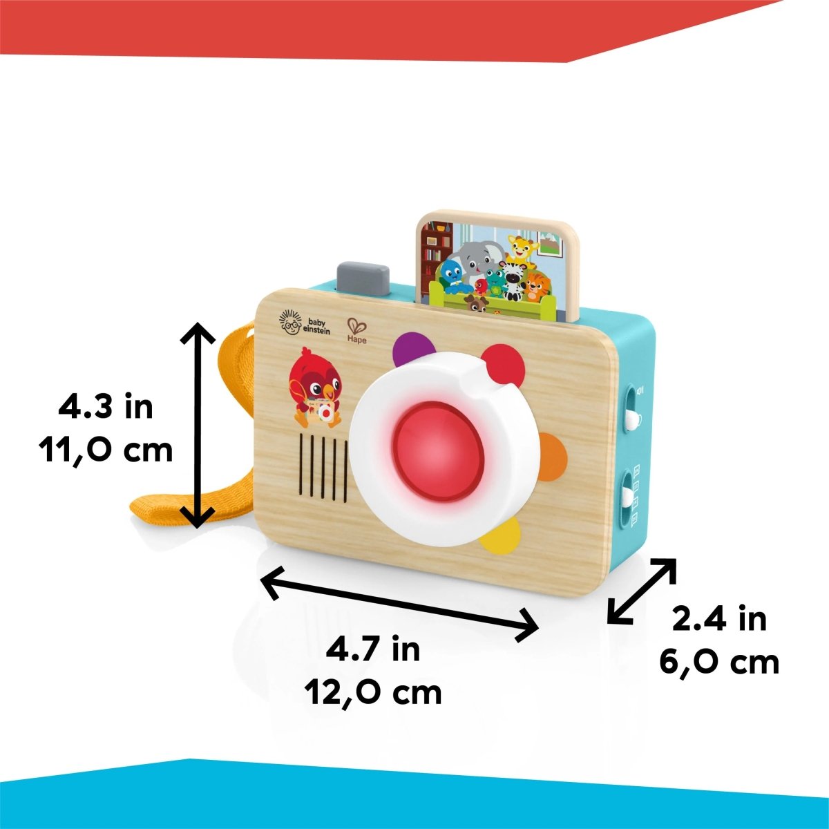BABY EINSTEIN™ LEARNING LENS TOY CAMERA ( HAPE) - Premium for Kids in Qatar | Toysaro.com