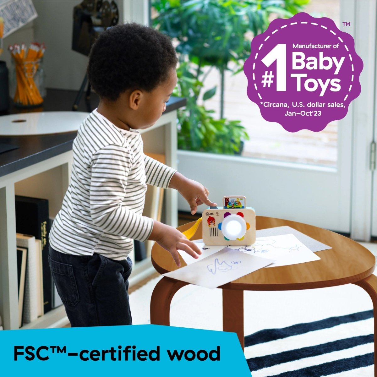 BABY EINSTEIN™ LEARNING LENS TOY CAMERA ( HAPE) - Premium for Kids in Qatar | Toysaro.com