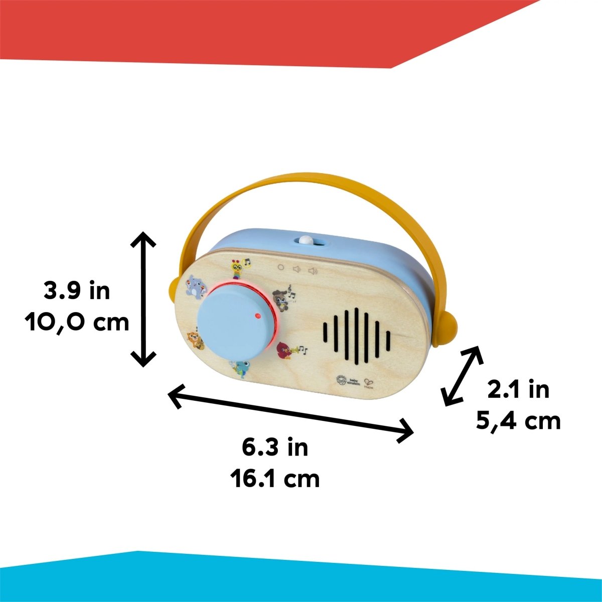 BABY EINSTEIN™ DISCOVERY RADIO TOY RADIO ( HAPE) - Premium for Kids in Qatar | Toysaro.com