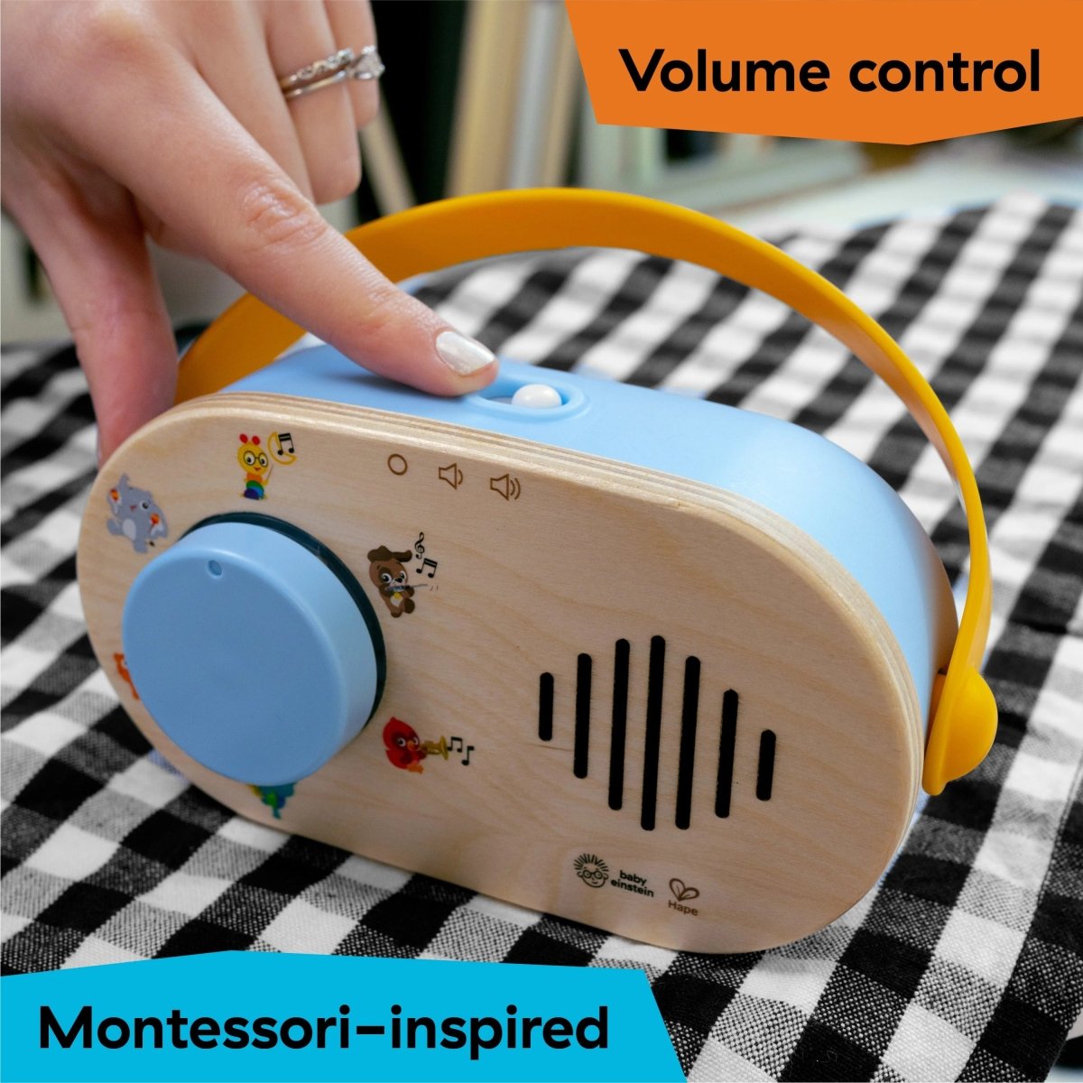BABY EINSTEIN™ DISCOVERY RADIO TOY RADIO ( HAPE) - Premium for Kids in Qatar | Toysaro.com