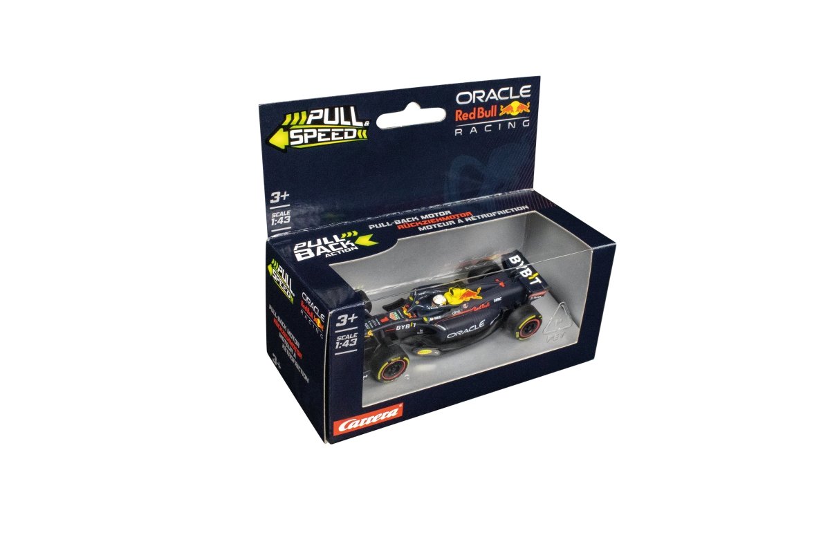 PULL N SPEED RED BULL VERSTAPPEN NO.1 - Premium for Kids in Qatar | Toysaro.com