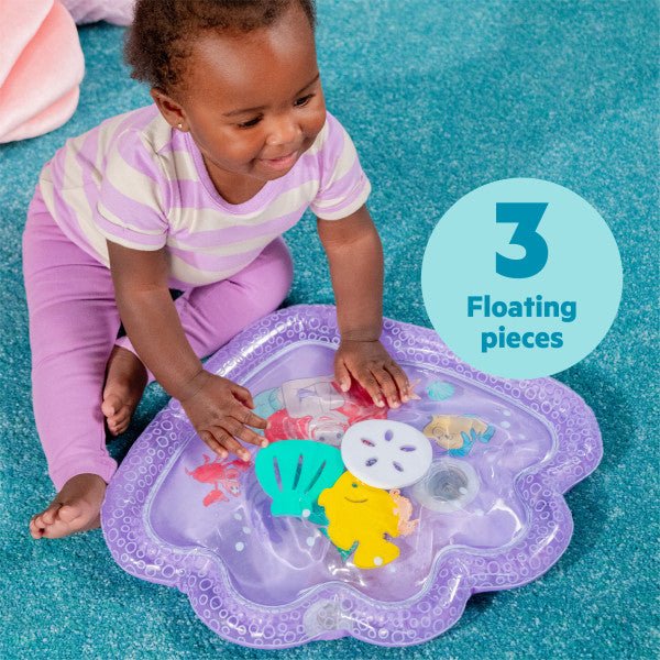 BRIGHT STARTS™ THE LITTLE MERMAID SEA TREASURES TUMMY TIME WATER MAT - Premium for Kids in Qatar | Toysaro.com