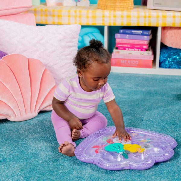 BRIGHT STARTS™ THE LITTLE MERMAID SEA TREASURES TUMMY TIME WATER MAT - Premium for Kids in Qatar | Toysaro.com