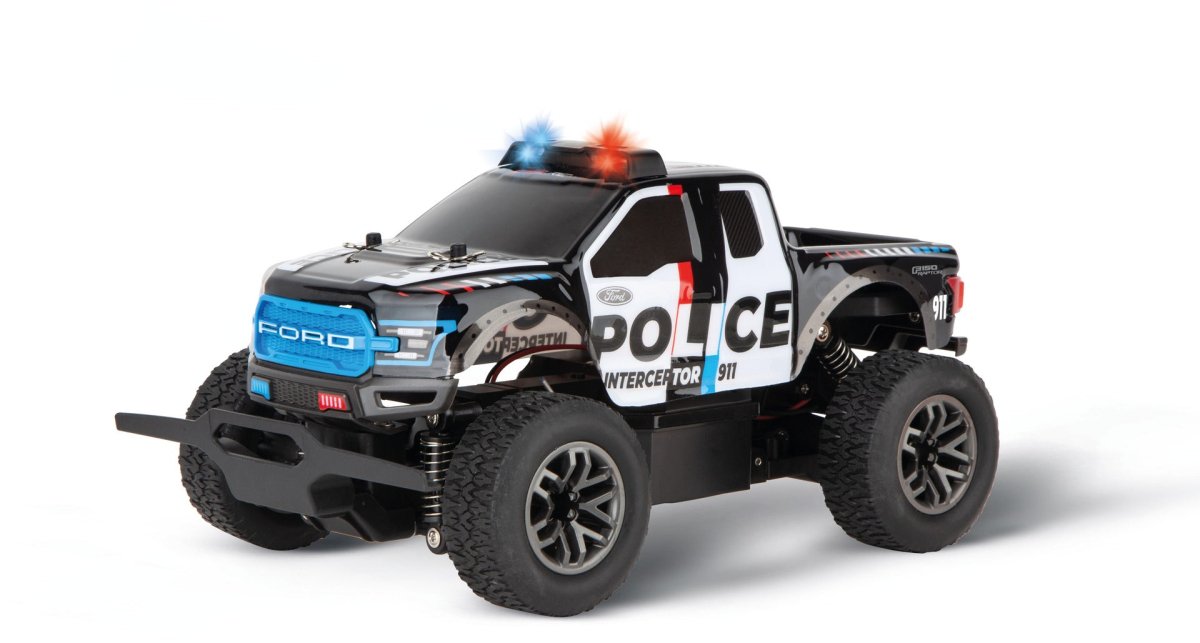RC FORD F150 RAPTOR POLICE - Premium for Kids in Qatar | Toysaro.com