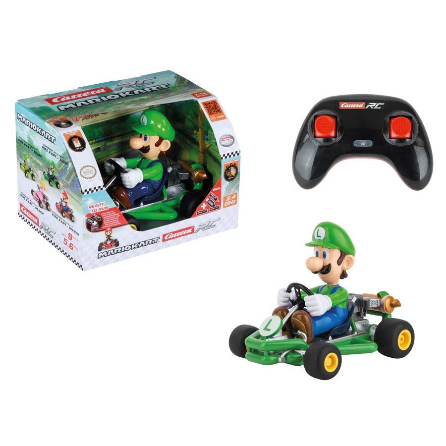 RC MARIO KART PIPE KART LUIGI - Premium for Kids in Qatar | Toysaro.com