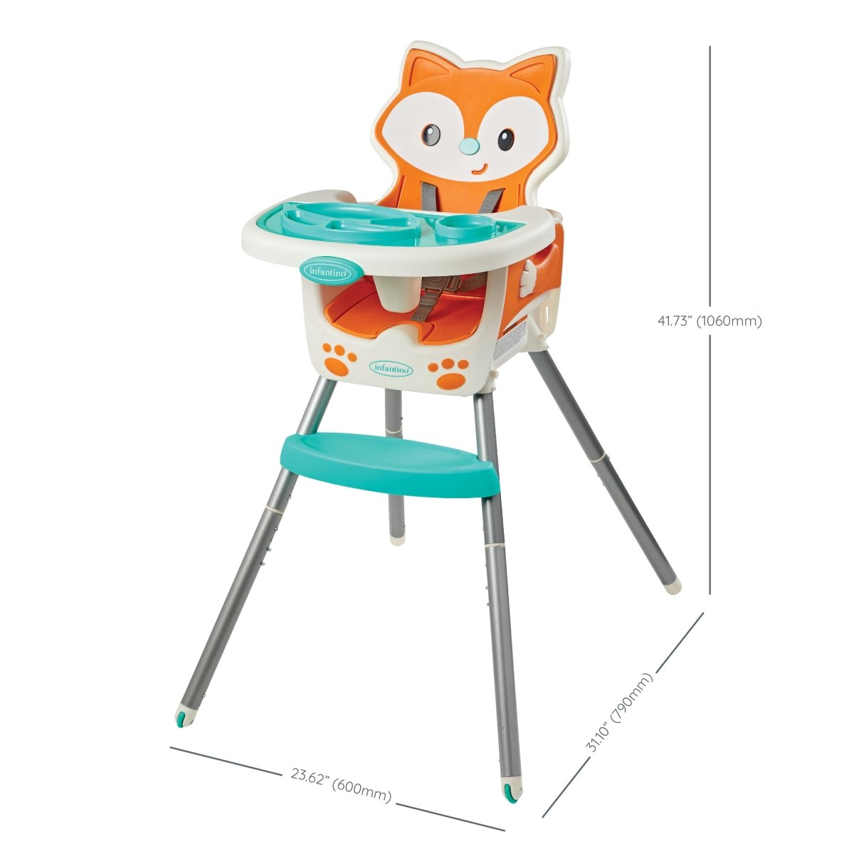 GROW - WITH - ME 4 - IN - 1 CONVERTIBLE HIGH CHAIR - Premium for Kids in Qatar | Toysaro.com