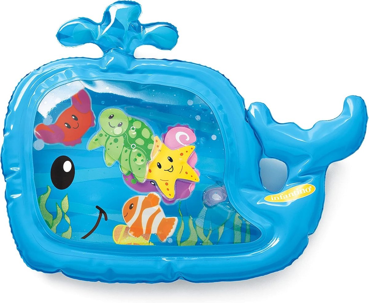 INFANTINO SENSORY - PAT & PLAY WATER MAT - WHALE - Premium for Kids in Qatar | Toysaro.com