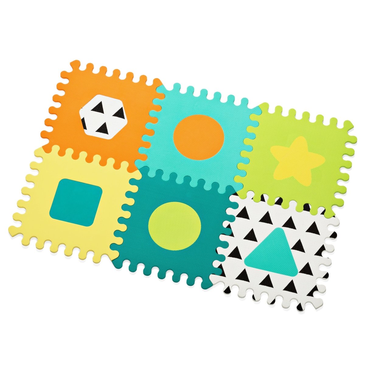 INFANTINO GAGA - SOFT FOAM PUZZLE MAT (6 PCS) - Premium for Kids in Qatar | Toysaro.com