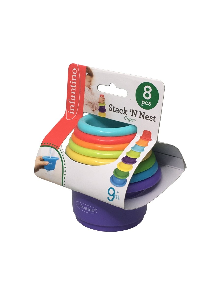 INFANTINO STACK'N NEST CUPS - Premium for Kids in Qatar | Toysaro.com