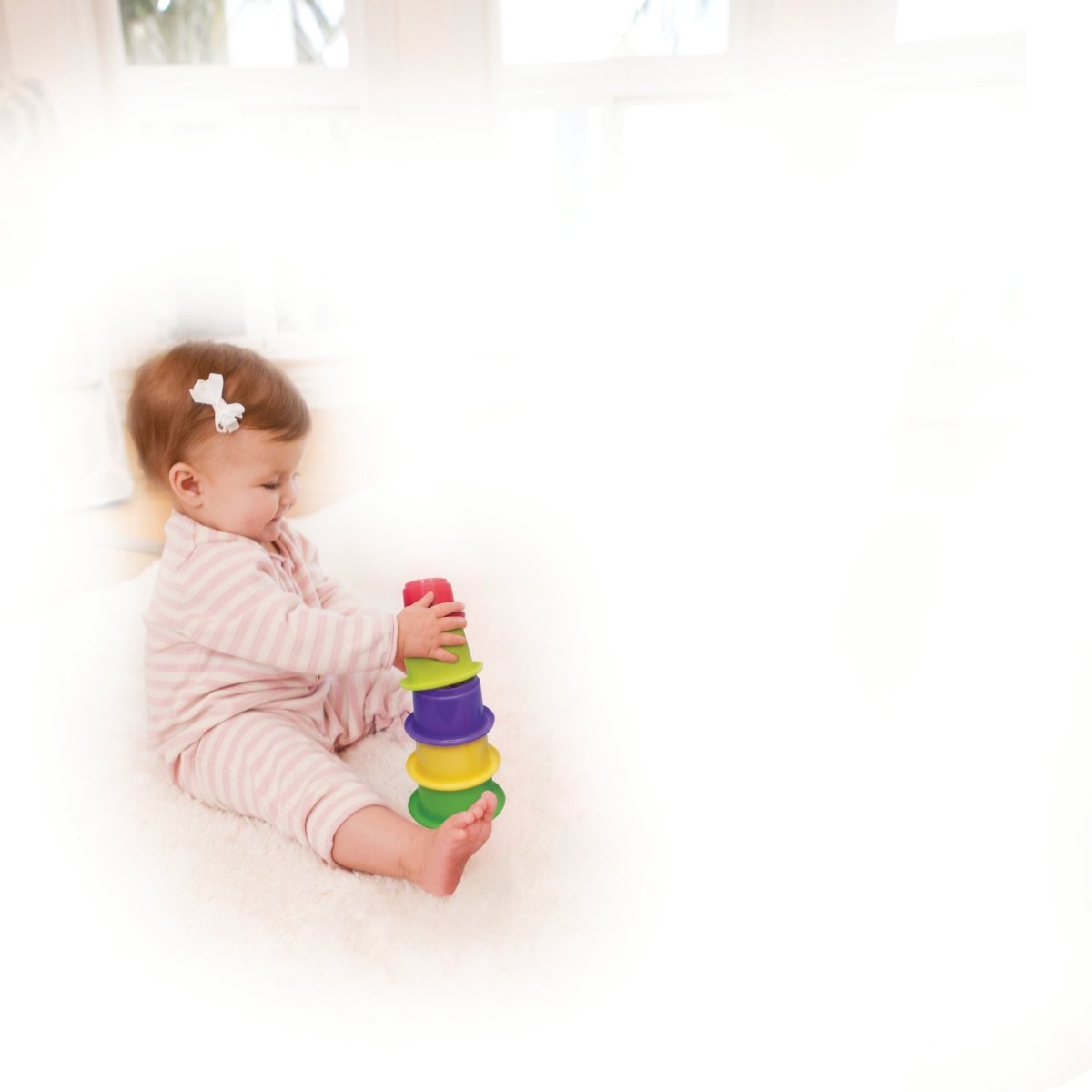 INFANTINO STACK'N NEST CUPS - Premium for Kids in Qatar | Toysaro.com