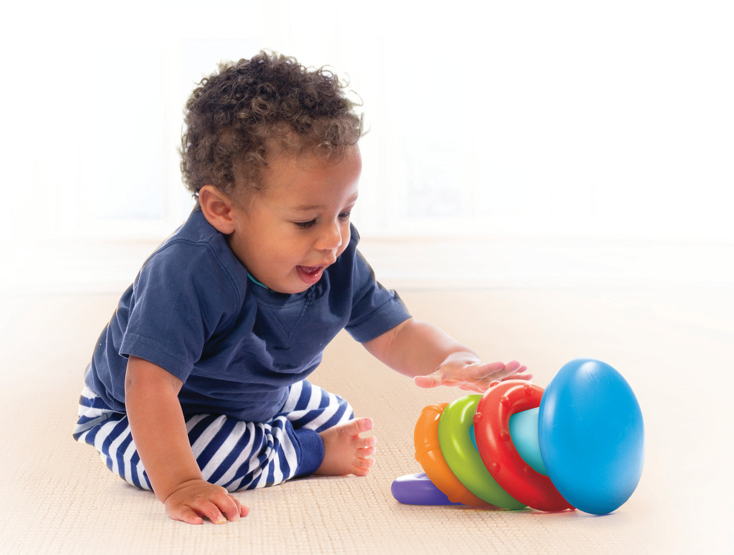 INFANTINO ROCK'N STACK RINGS