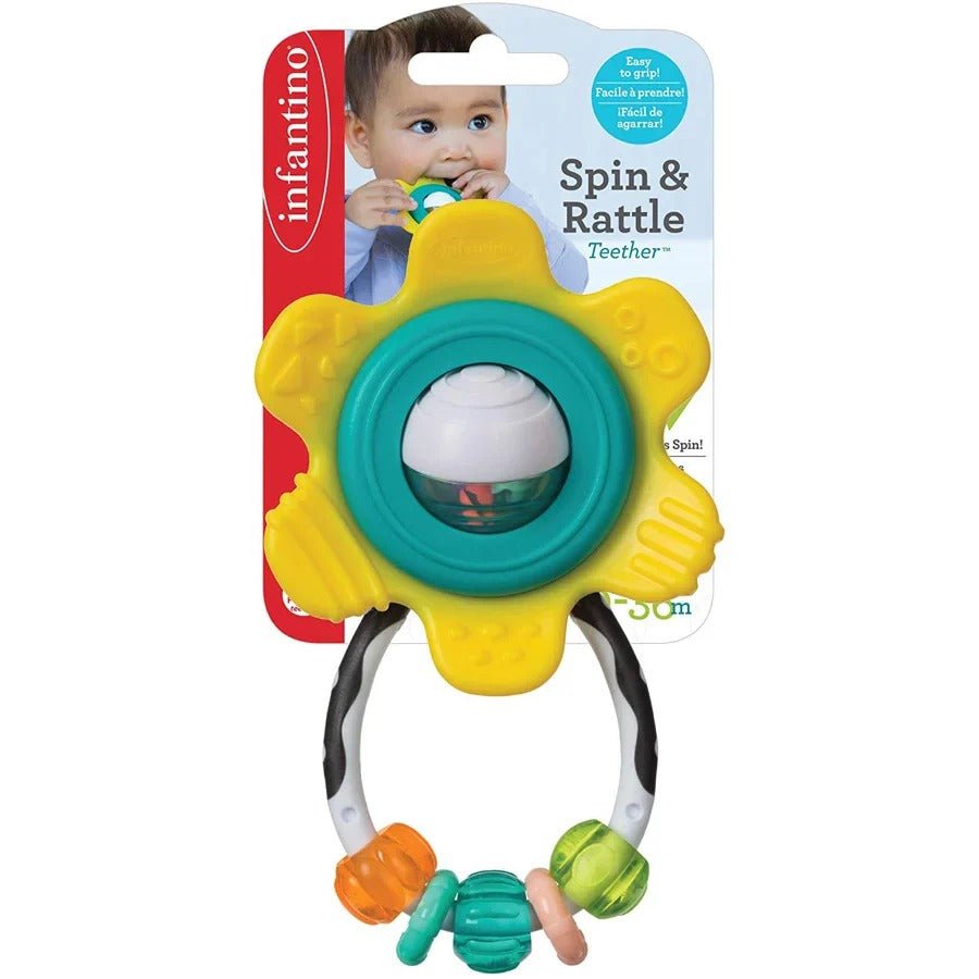 SPIN AND RATTLE TEETHER INFANTINO - Premium for Kids in Qatar | Toysaro.com