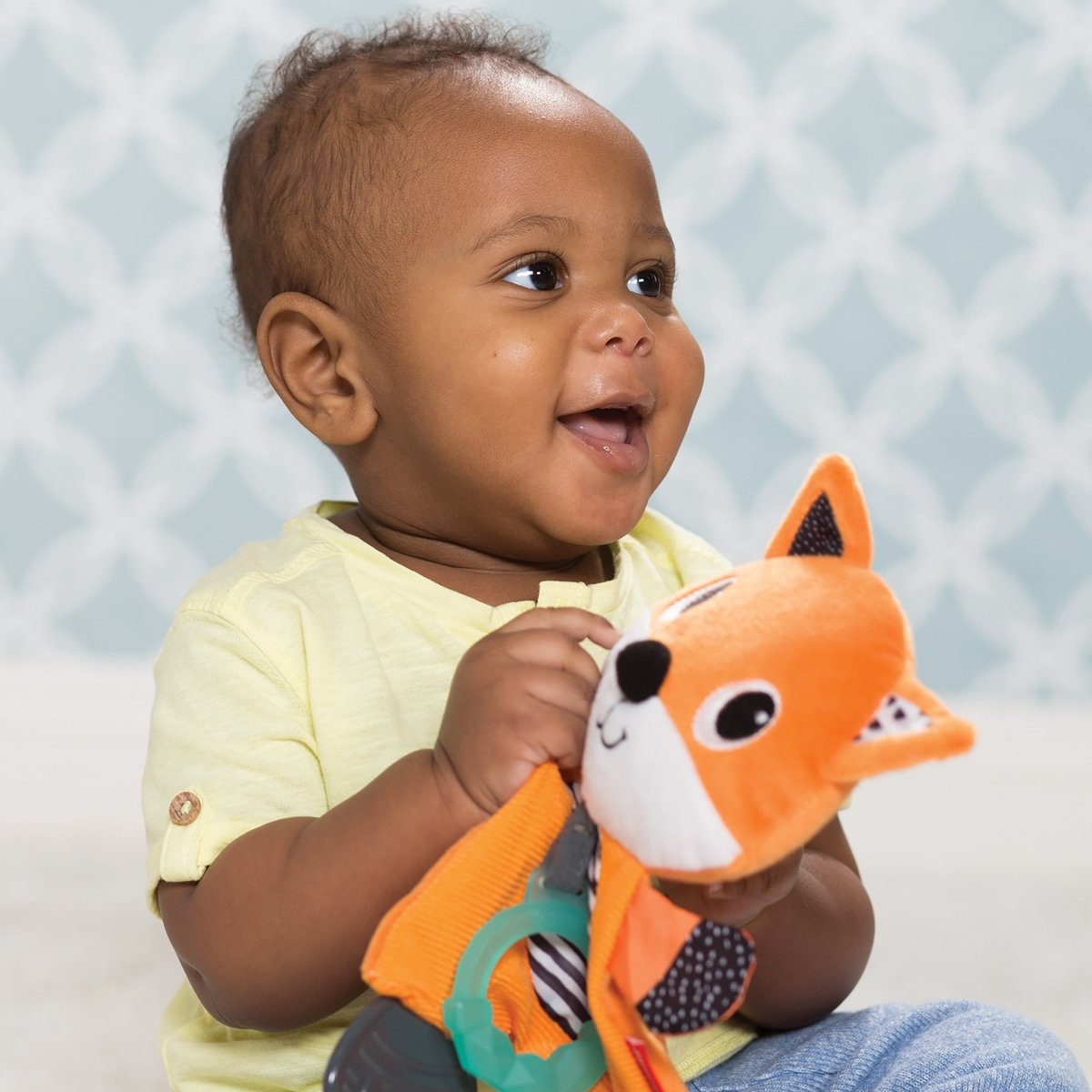 INFANTINO CUDDLY TEETHER - FOX - Premium for Kids in Qatar | Toysaro.com