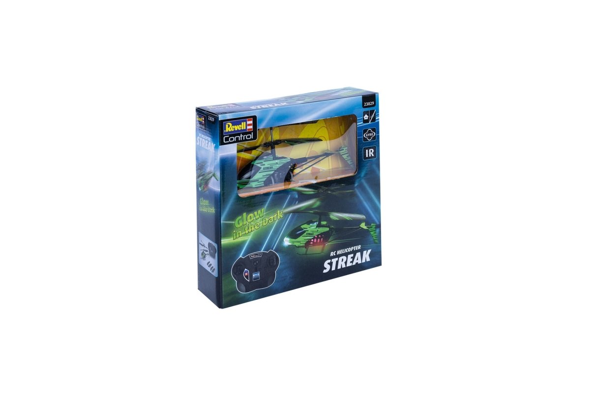 RC HELICOPTER STREAK GLOW IN THE DARK - Premium for Kids in Qatar | Toysaro.com