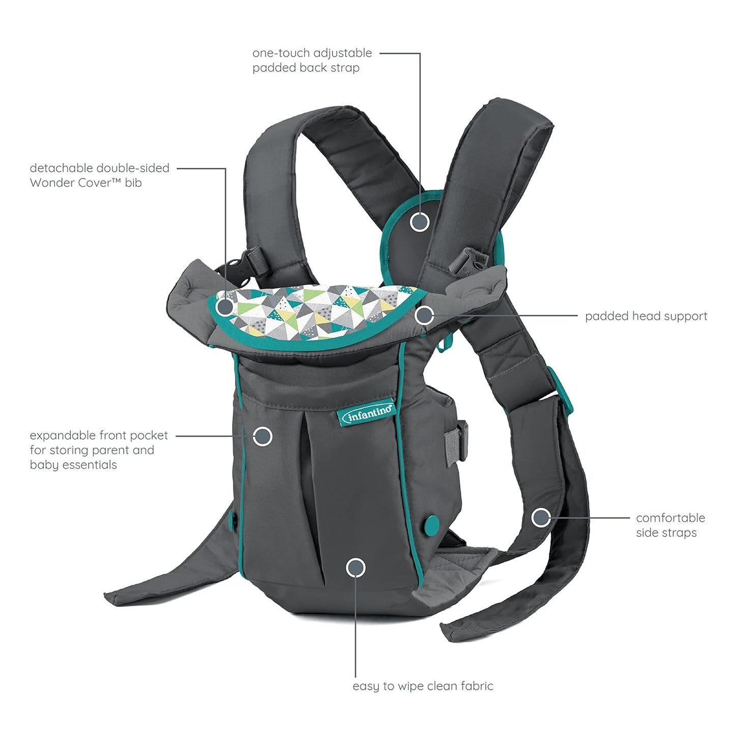 SWIFT WITH POCKET – GREY