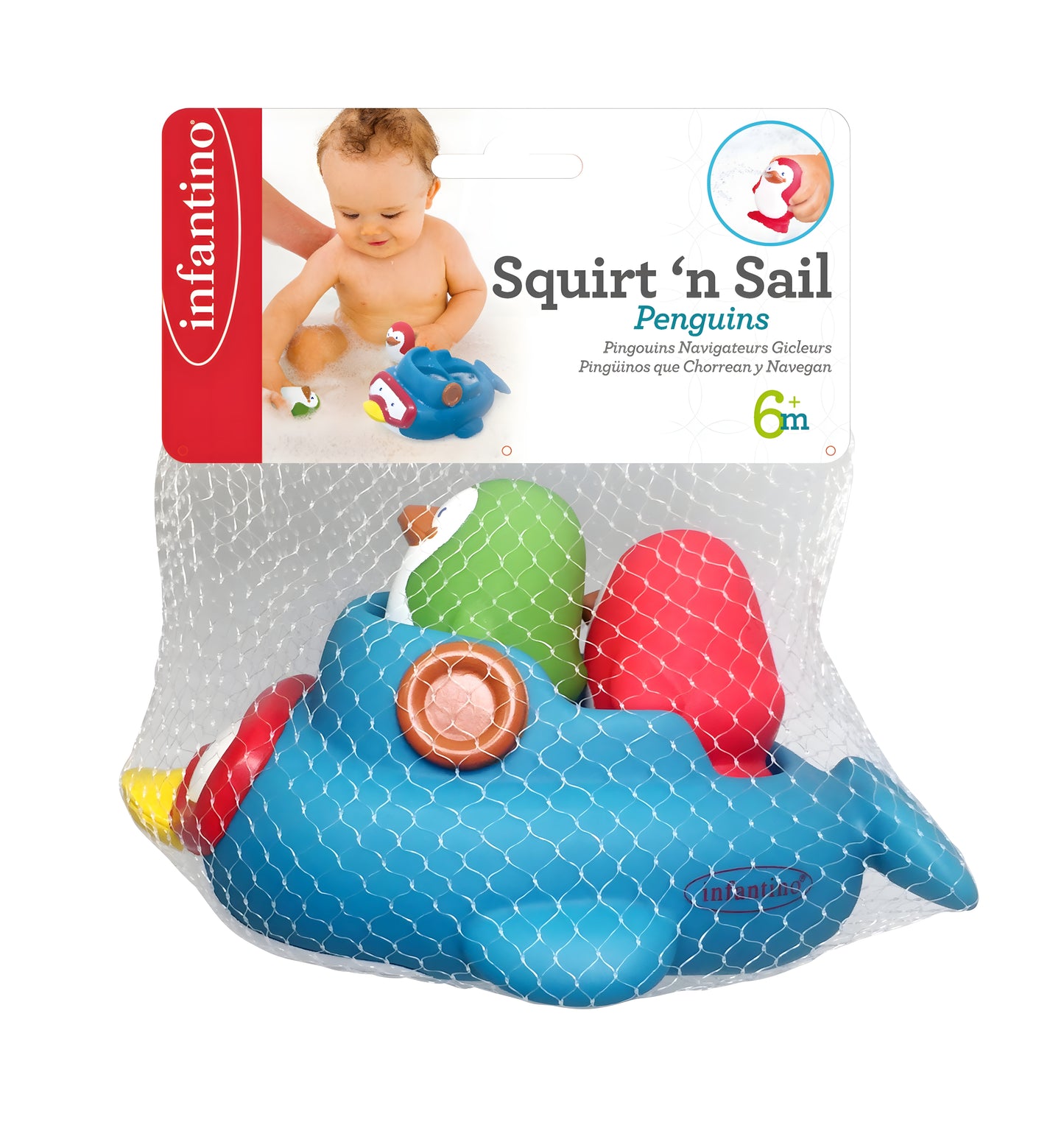 INFANTINO SQUIRT'N SAIL PENGUINS