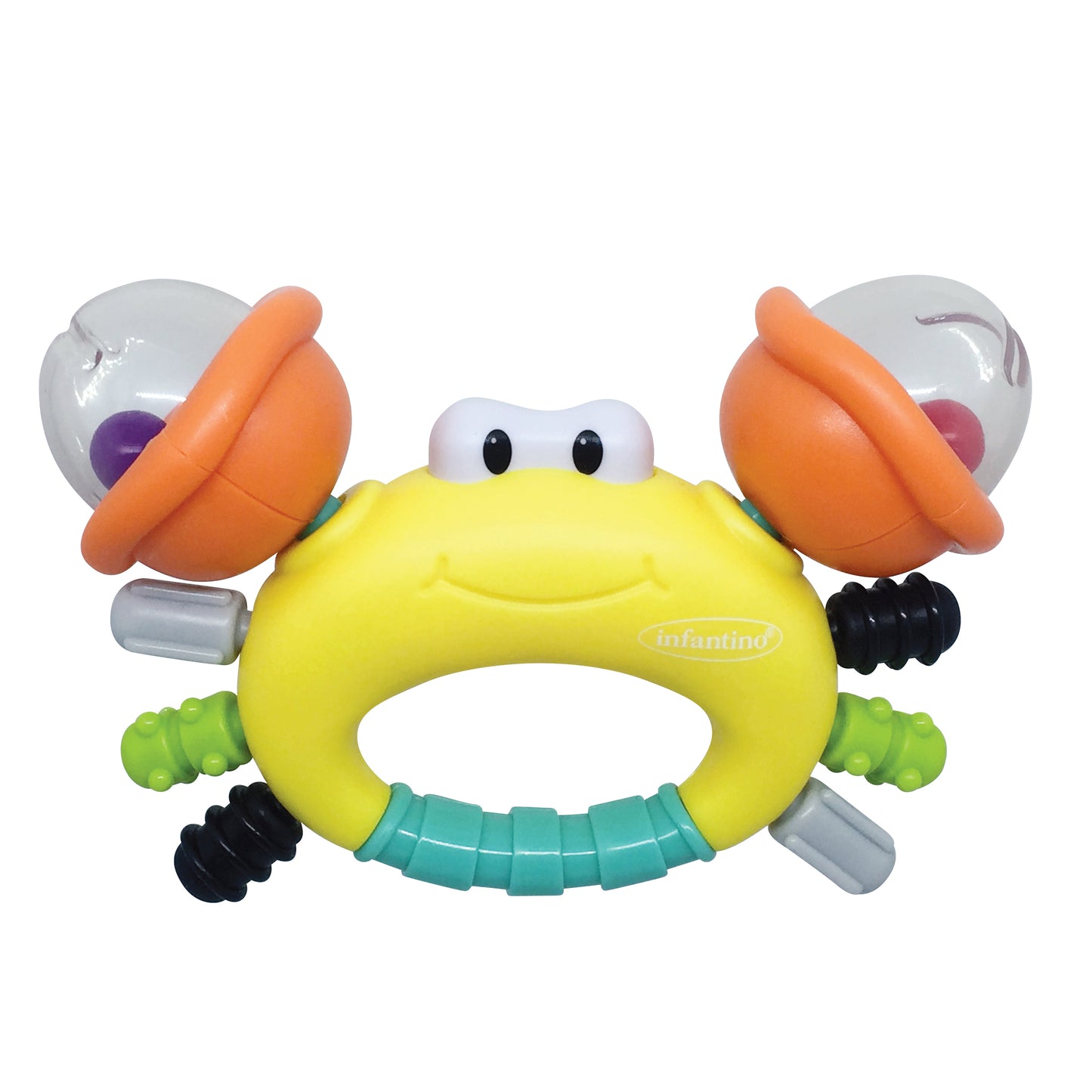 INFANTINO SAND CRAB RATTLE & TEETHER