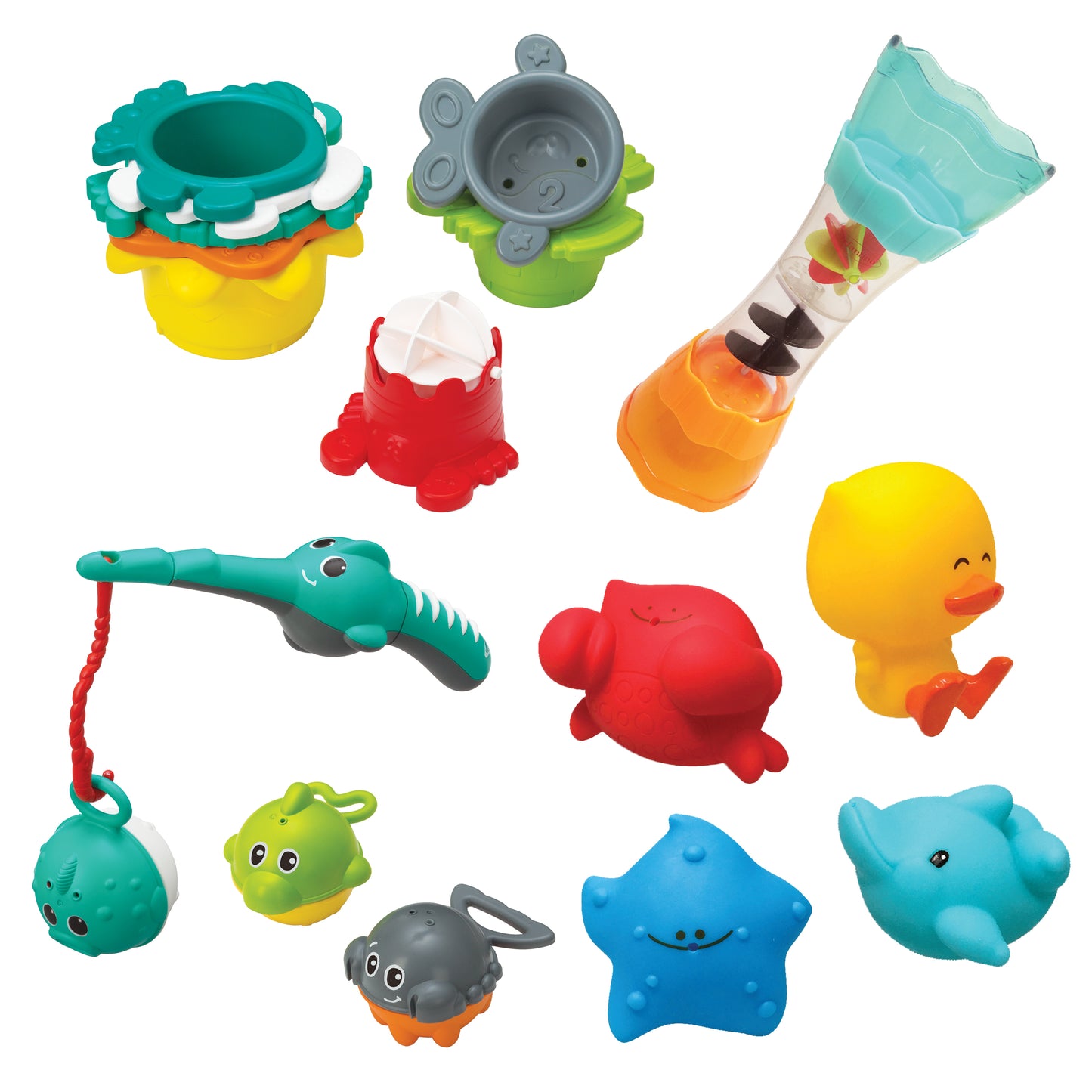 SPLISH N SPLASH BATH PLAY SET INFANTINO