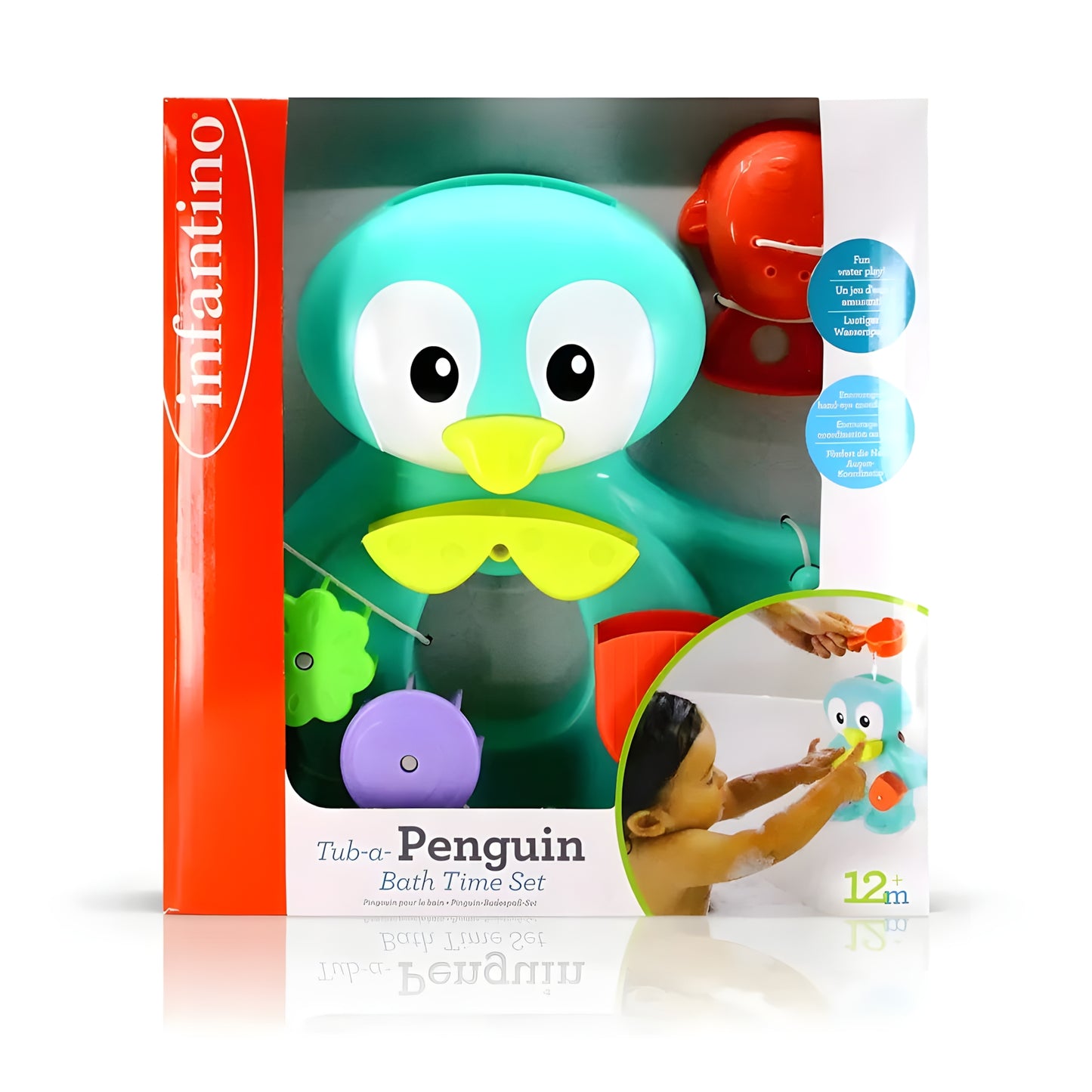 TUB-A-PENGUIN BATH TIME SET