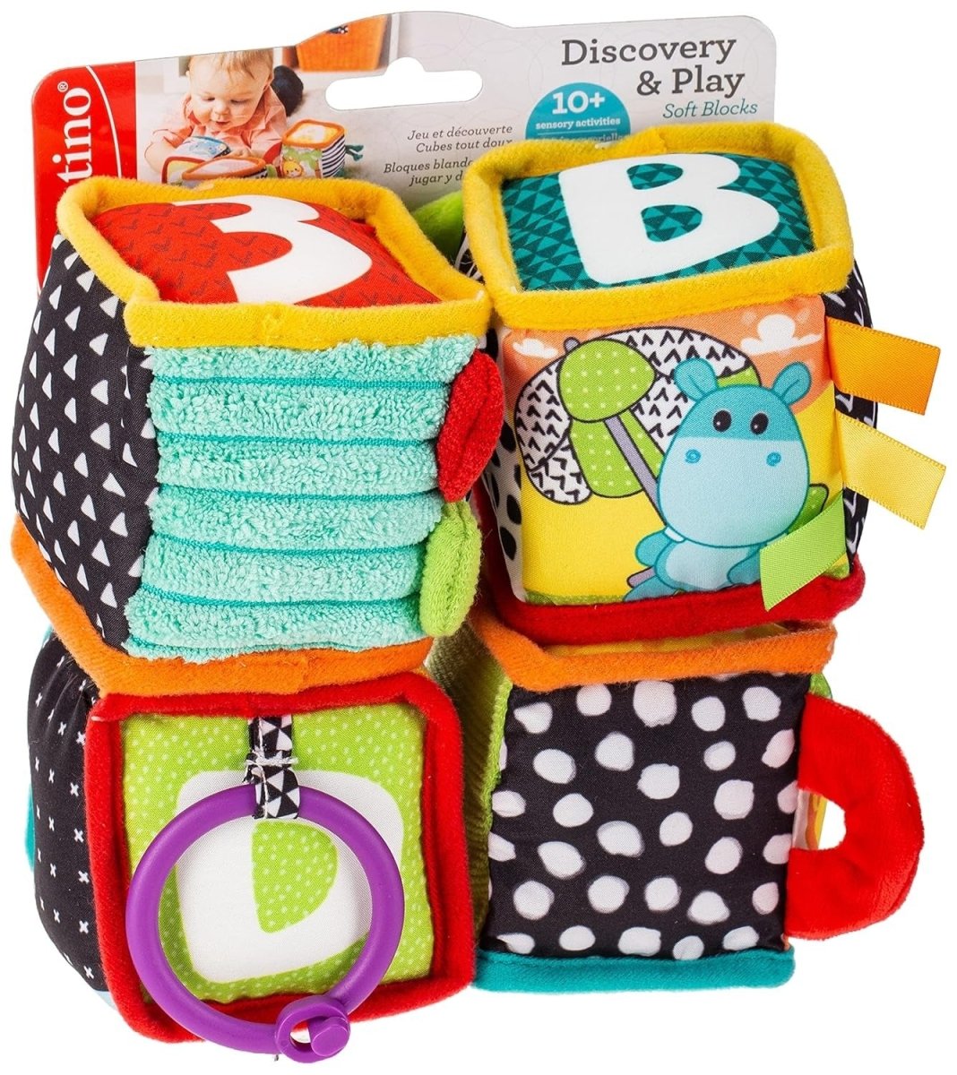 INFANTINO DISCOVERY & PLAY SOFT BLOCK - Premium for Kids in Qatar | Toysaro.com