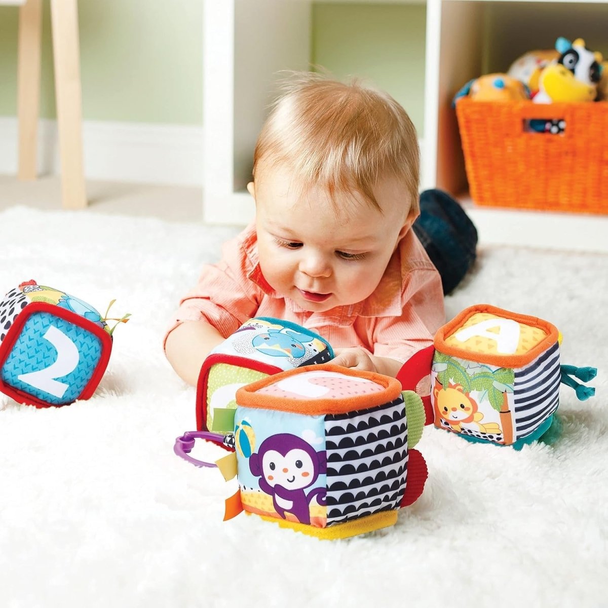 INFANTINO DISCOVERY & PLAY SOFT BLOCK - Premium for Kids in Qatar | Toysaro.com