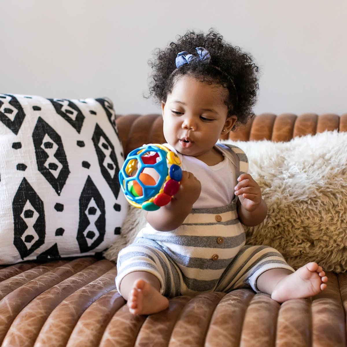 BABY EINSTEIN™BENDY BALL RATTLE TOY - Premium for Kids in Qatar | Toysaro.com