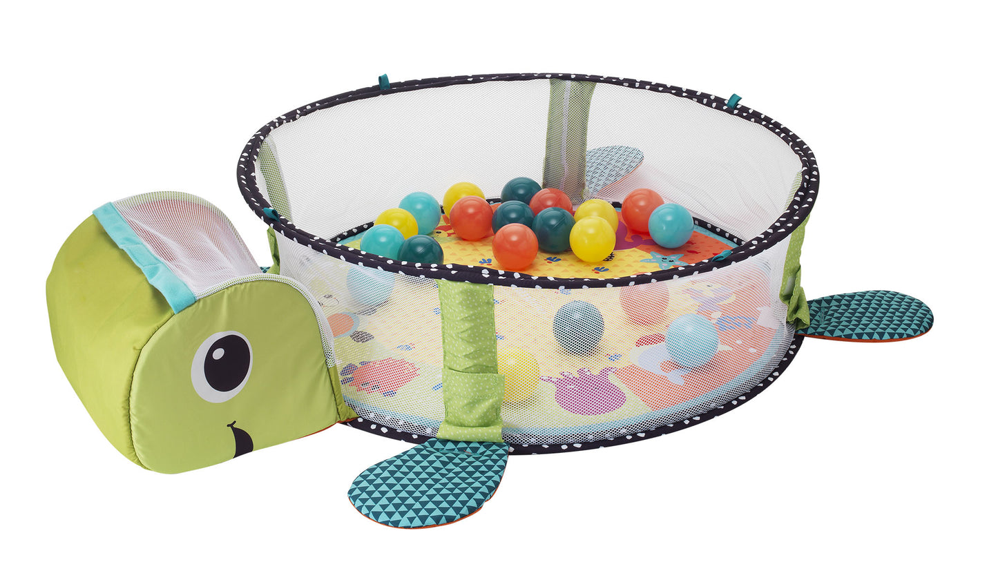 INFANTINO GROW-WITH-ME ACTIVITY GYM/PLAYMAT & BALL PIT FOR BABY SUITABLE FROM 0 MONTHS-MULTICOLOR