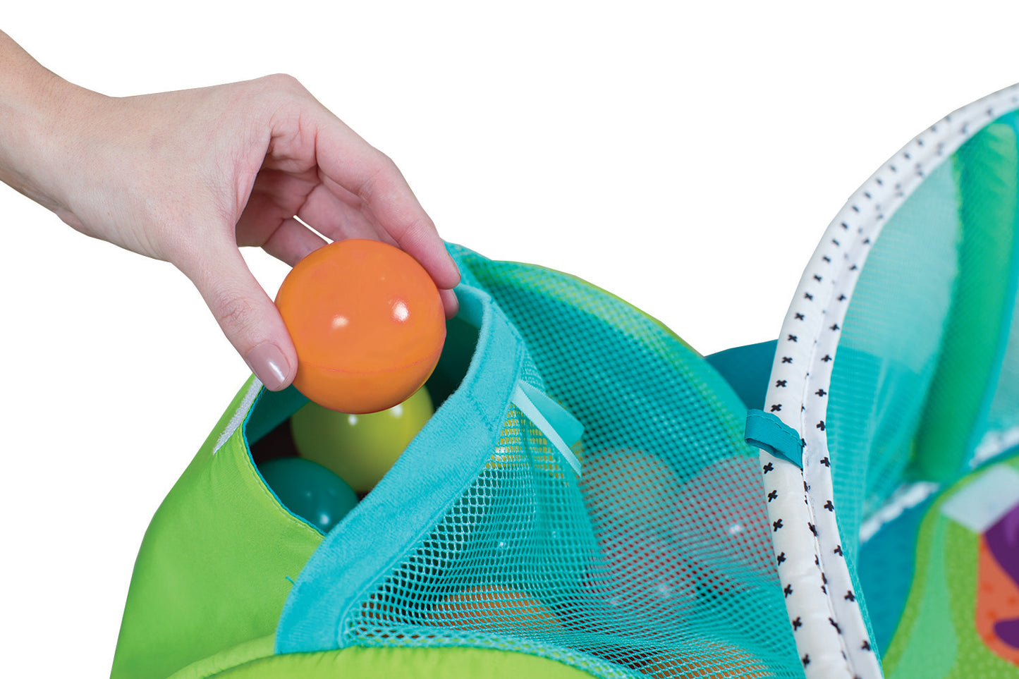 INFANTINO GROW-WITH-ME ACTIVITY GYM/PLAYMAT & BALL PIT FOR BABY SUITABLE FROM 0 MONTHS-MULTICOLOR