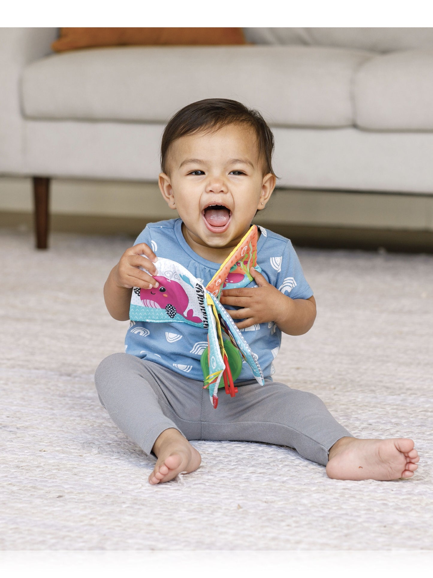 LINK & SQUEAK ANIMAL CRINKLE BOOK | 0M+