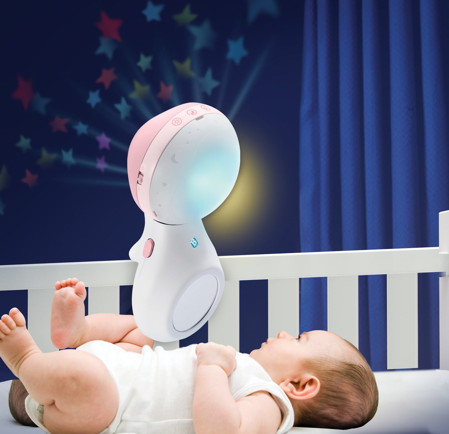 3 IN 1 PROJECTOR MUSICAL MOBILE
(PINK)