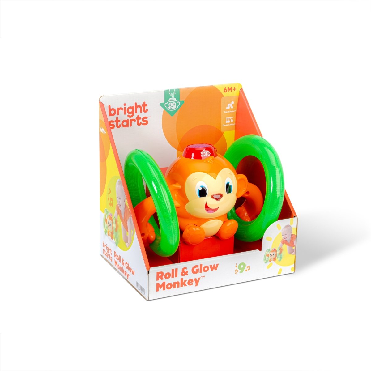 ROLL & GLOW MONKEY TOY - Premium for Kids in Qatar | Toysaro.com