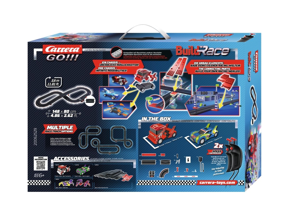 GO! BUILD N RACE RACING SET(3.6M) - Premium for Kids in Qatar | Toysaro.com