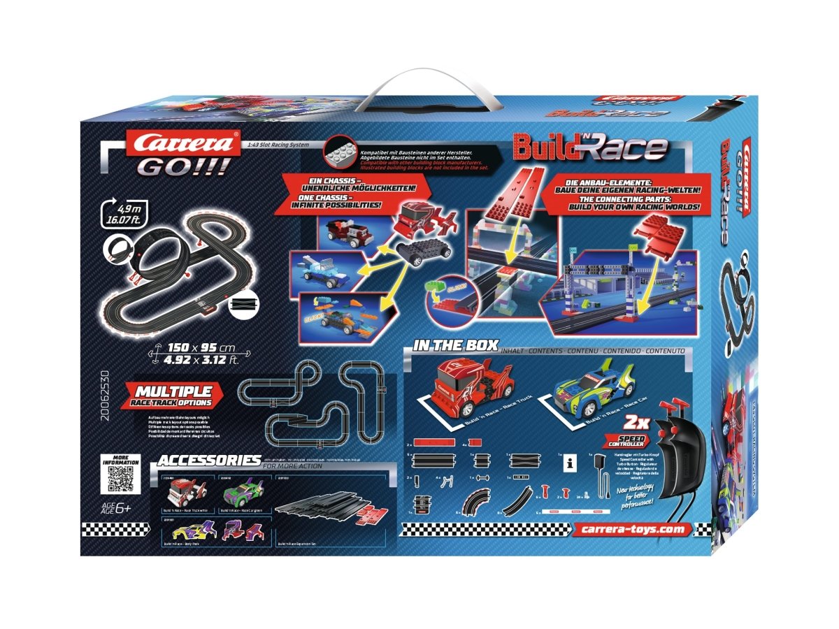 CARRERA GO! BUILD N RACE RACING SET (4.9M) - Premium for Kids in Qatar | Toysaro.com