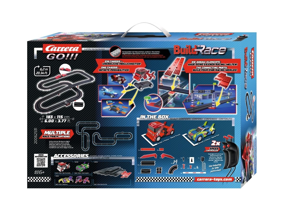 GO! BUILD N RACE RACING SET(6.2M) - Premium for Kids in Qatar | Toysaro.com
