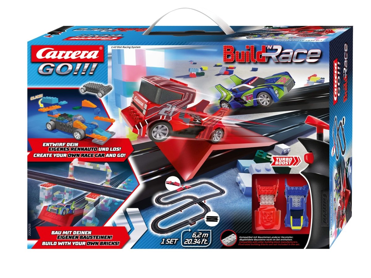 GO! BUILD N RACE RACING SET(6.2M) - Premium for Kids in Qatar | Toysaro.com