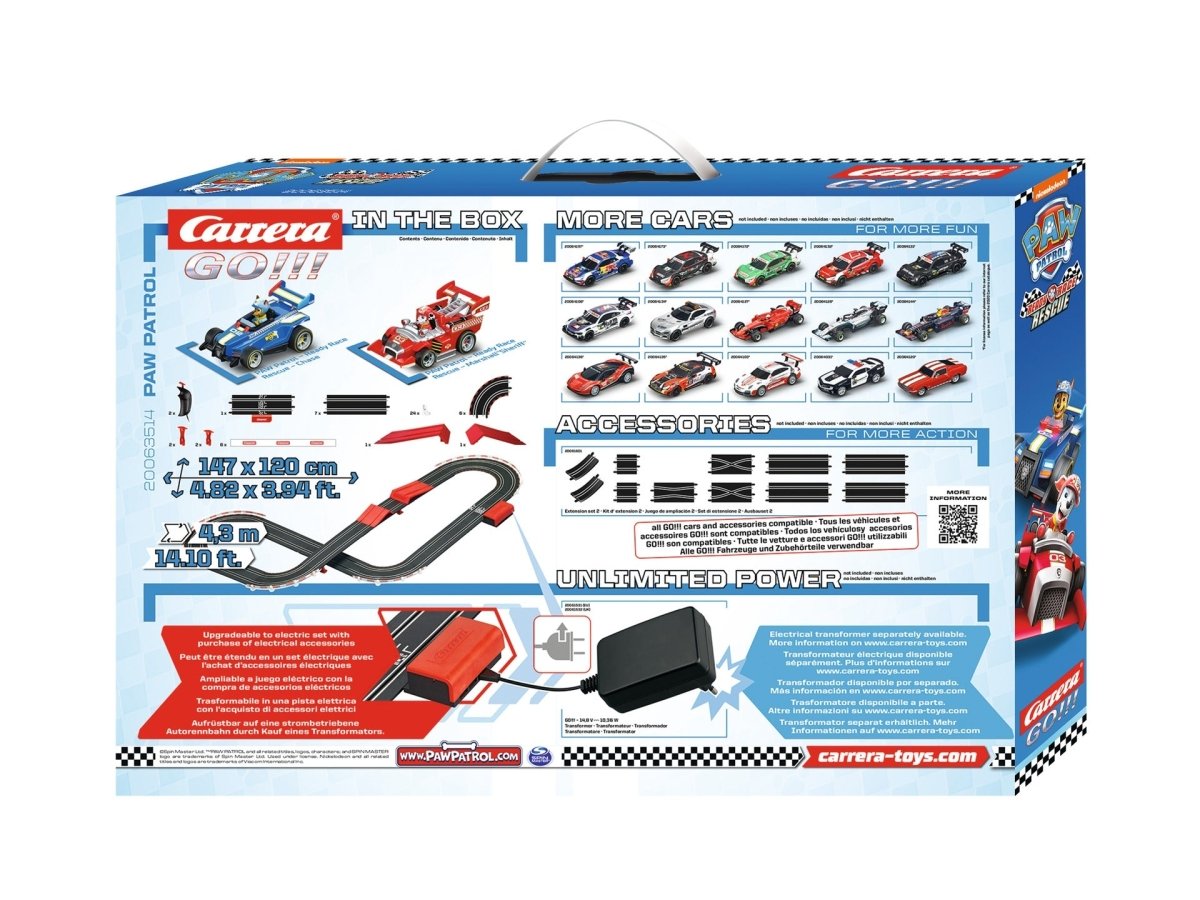CARRERA PAW PATROL READY RACE RESCUE(4.3M) - Premium for Kids in Qatar | Toysaro.com