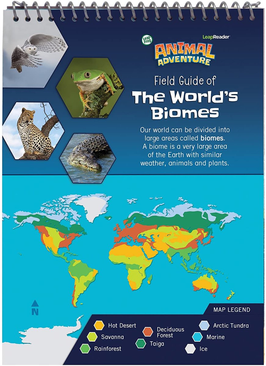 LEAPFROG LEAPREADER ANIMAL ADVENTURE QUEST - Premium for Kids in Qatar | Toysaro.com