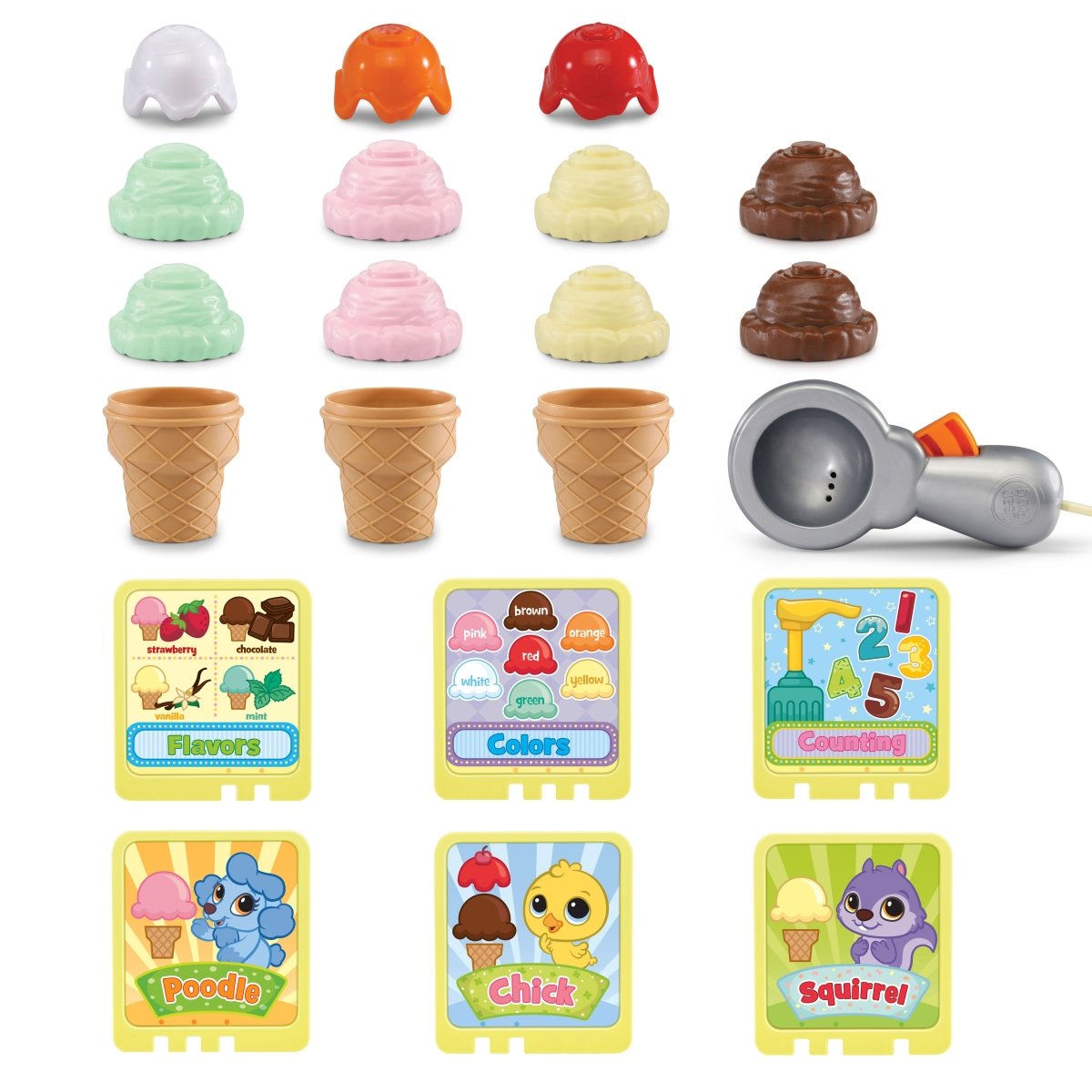 SCOOP AND LEARN ICE CREAM CART LEAPFROG - Premium for Kids in Qatar | Toysaro.com