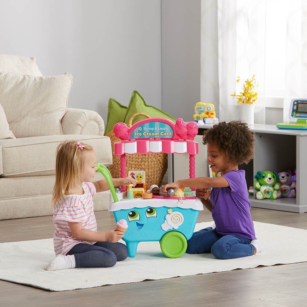 SCOOP AND LEARN ICE CREAM CART LEAPFROG - Premium for Kids in Qatar | Toysaro.com