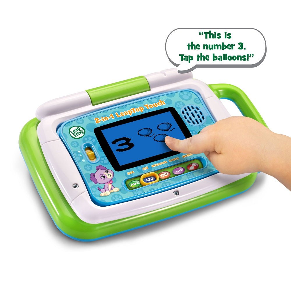 LEAPFROG 2 - IN - 1 LEAPTOP TOUCH - MULTI COLOR - 80 - 600903 - Premium for Kids in Qatar | Toysaro.com