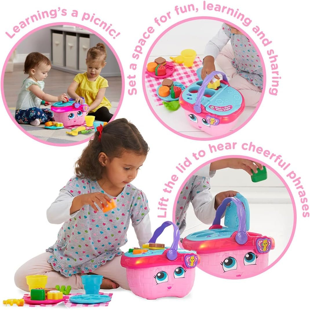 LEAPFROG SHAPES & SHARING PICNIC BASKET - Premium for Kids in Qatar | Toysaro.com