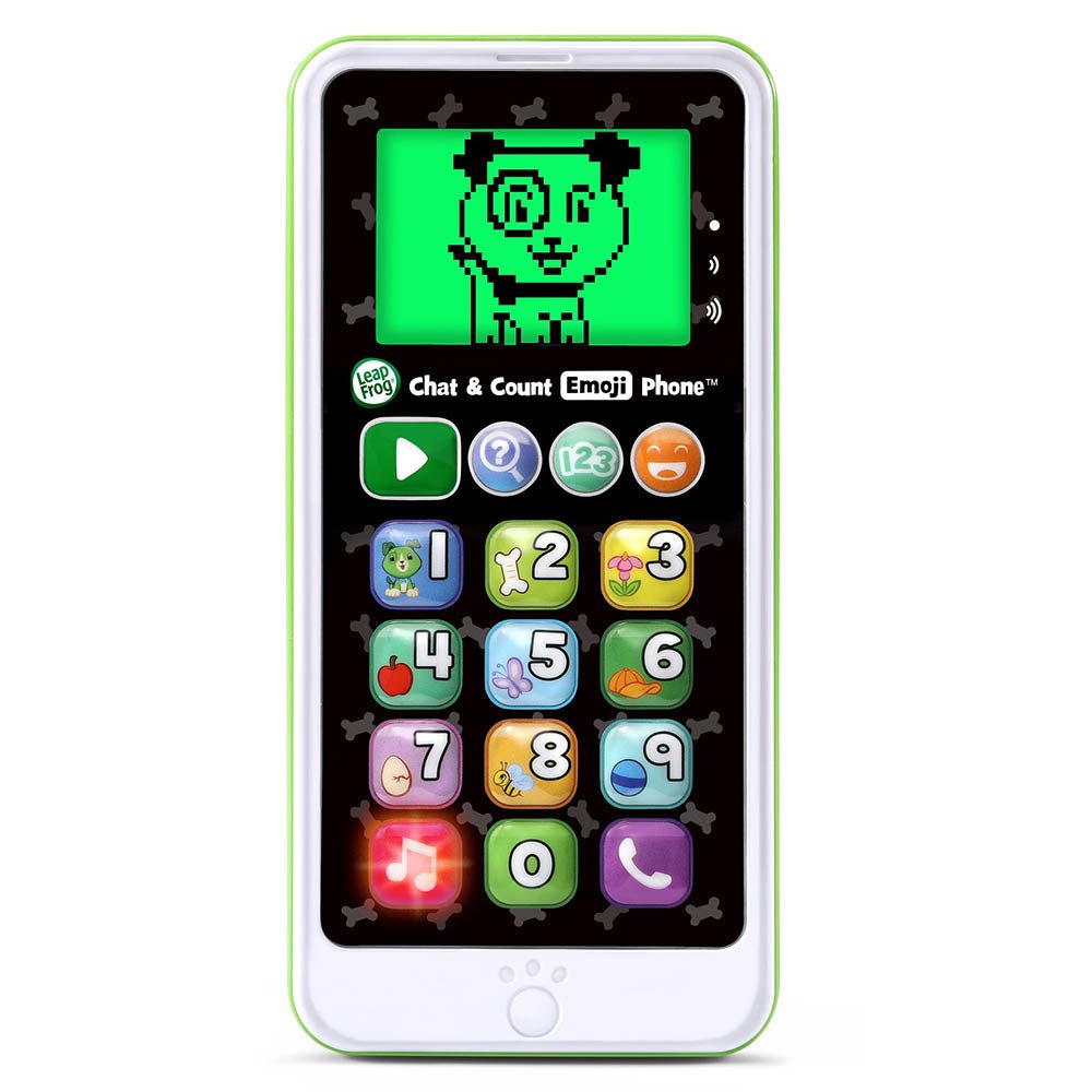 LEAPFROG CHAT AND COUNT EMOJI PHONE - WHITE - MULTI COLOR - 80 - 603703 - Premium for Kids in Qatar | Toysaro.com