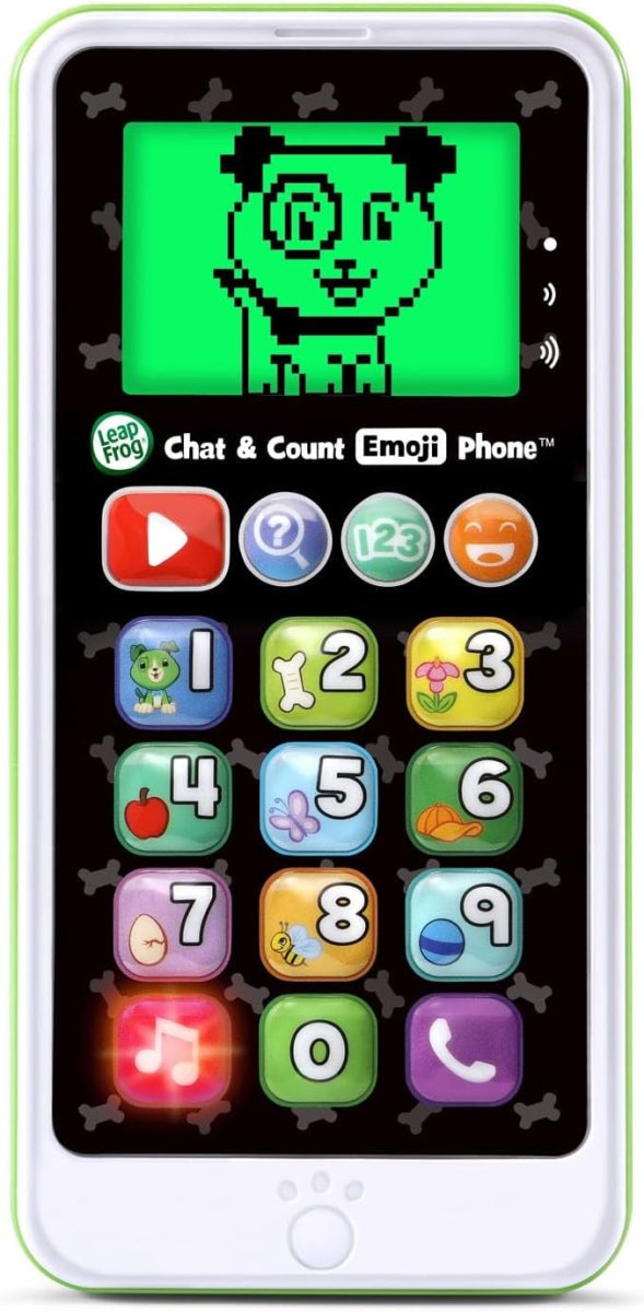 LEAPFROG CHAT AND COUNT EMOJI PHONE - WHITE - MULTI COLOR - 80 - 603703 - Premium for Kids in Qatar | Toysaro.com