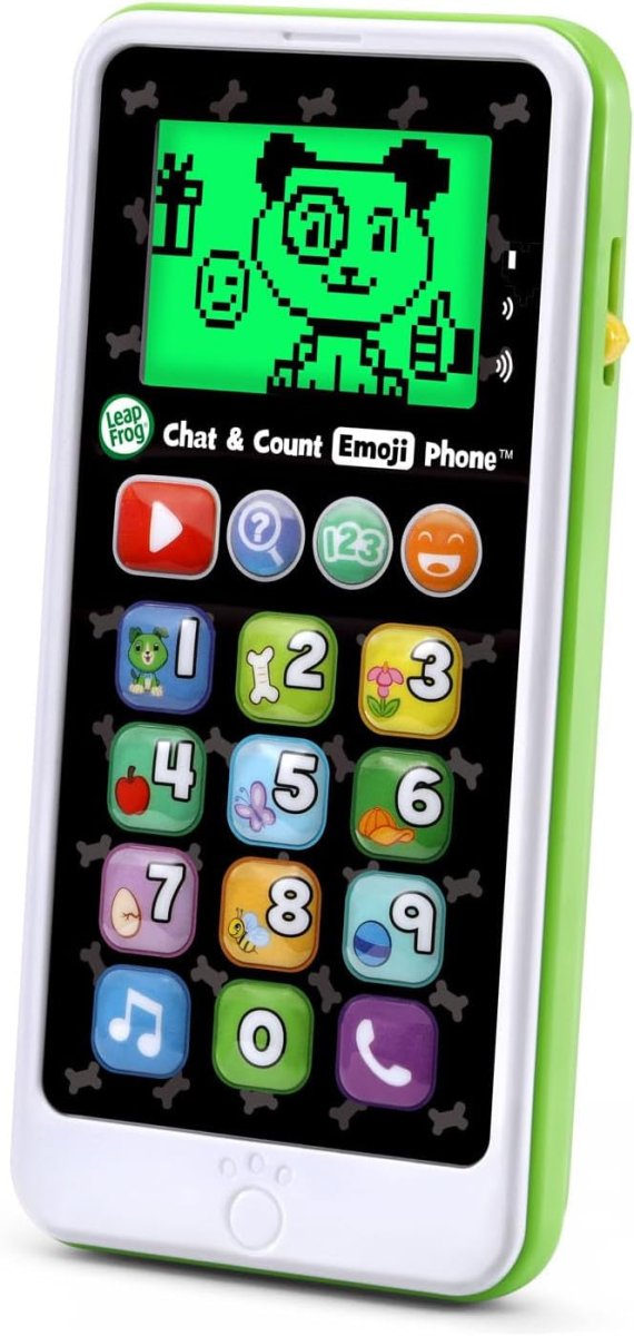 LEAPFROG CHAT AND COUNT EMOJI PHONE - WHITE - MULTI COLOR - 80 - 603703 - Premium for Kids in Qatar | Toysaro.com